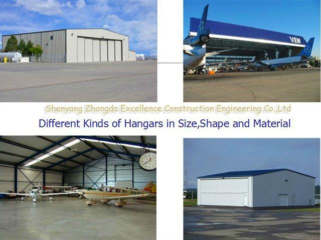 hangar z prefabrykatów metalowych
