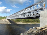 Prefabrykowany stalowy most typu Bailey 200 o powierzchni ocynkowanej lub malowanej