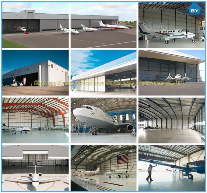 2017 Hangar prefabrykowanej lekkiej konstrukcji stalowej