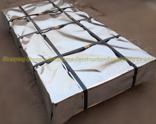 Falista blacha dachowa PPGI ze stali / metalu / żelaza w kolorze RAL
